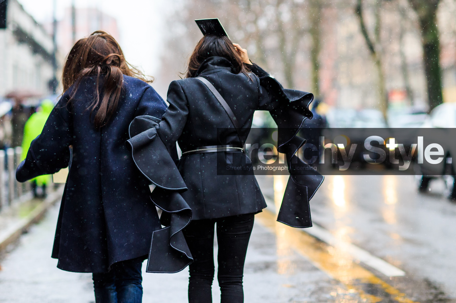 atmosphere details, AUTUMN WINTER 2016-2017, AW 16-17, black belt, black coat, black denim, black jacket, blue denim, denim pants, detail, FALL WINTER 2016-2017, fashion week, frenchystyle, FW, FW 16-17, horizontal, jeans, jonathan paciullo, leather belt, LFW, LONDON, MENSWEAR, nausheen shah, street style, trousers