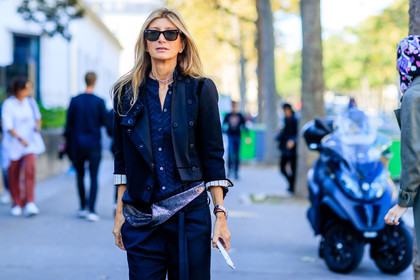 atmosphere details, black jacket, black shirt, detail, fashion week, frenchystyle, FW, horizontal, jonathan paciullo, PARIS, PFW, sarah rutson, SPRING SUMMER 2017, SS 17, street style, sunglasses, trousers