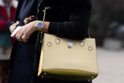 christian dior, gold bag, leather bag, rolex, watch, wt, fashion week, frenchystyle, FW, jonathan paciullo, street style, PFW, PARIS, SPRING SUMMER 2017, SS 17, HAUTE COUTURE, atmosphere details, detail, horizontal