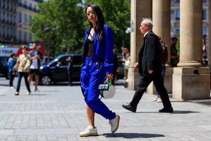 street style, jonathan paciullo, FW, frenchystyle, fashion week, PFW, PARIS, SPRING SUMMER 2019, SS 19, christina paik, horizontal, atmosphere details, full length