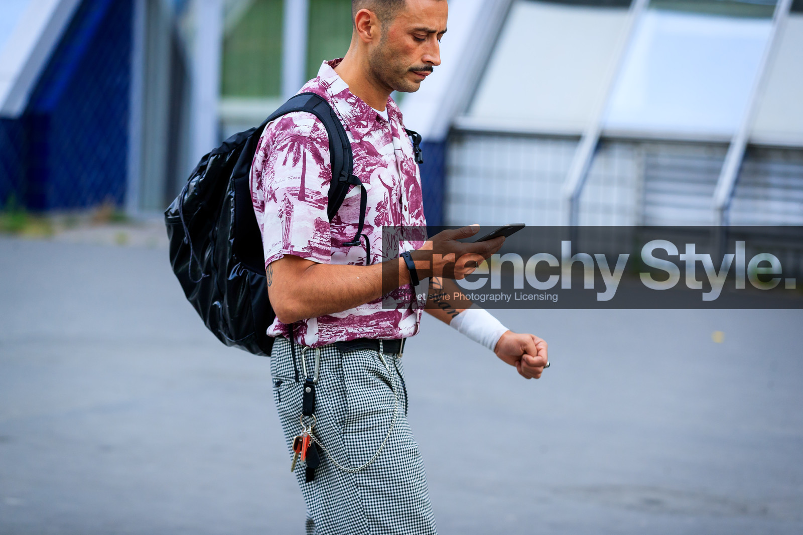 street style, jonathan paciullo, FW, frenchystyle, fashion week, PFW, PARIS, SPRING SUMMER 2019, SS 19, horizontal, atmosphere details, detail