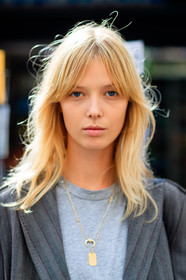 blazer, detail, fashion week, frenchystyle, FW, grey jacket, jonathan paciullo, model, PARIS, PFW, portrait, SPRING SUMMER 2017, SS 17, street style, Ulrikke Hoeyer, vertical