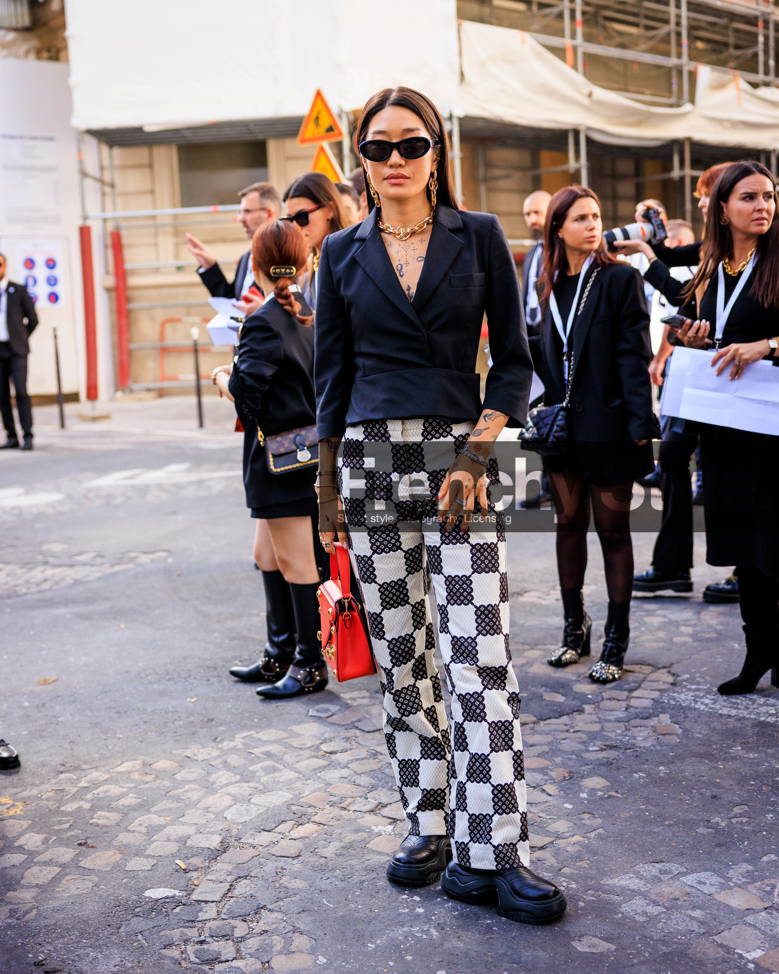PARIS, PFW, fashion week, frenchystyle, FW, jonathan paciullo, street style, SPRING SUMMER 2024, SS 24, vertical, full length