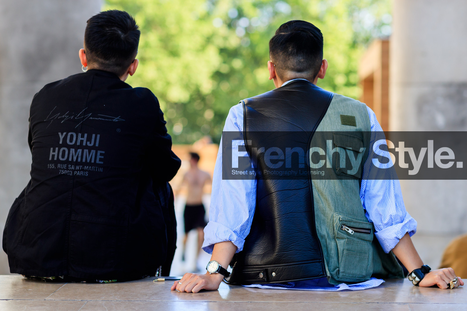 street style, jonathan paciullo, FW, frenchystyle, fashion week, PFW, PARIS, SPRING SUMMER 2019, SS 19, horizontal, atmosphere details, detail