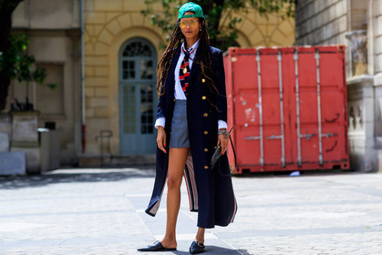 street style, jonathan paciullo, FW, frenchystyle, fashion week, PFW, PARIS, SPRING SUMMER 2019, SS 19, adesuwa aighewi, horizontal, atmosphere details, full length