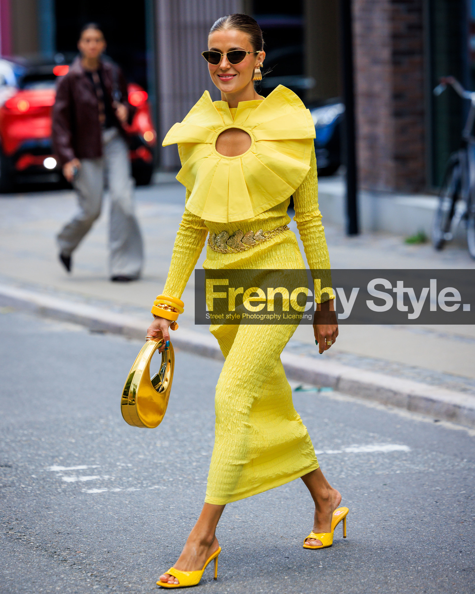 fashion week, frenchystyle, FW, jonathan paciullo, street style, COPENHAGEN, SPRING SUMMER 2024, SS 24, vertical, full length