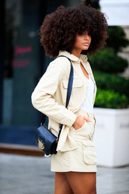denim, white jacket, white shirt, white skirt, white t-shirt, white total look, mini skirt, denim shirt, denim skirt, denim jacket, denim total look, fashion week, frenchystyle, FW, jonathan paciullo, street style, PFW, PARIS, SPRING SUMMER 2021, SS 21, vertical, atmosphere details, detail