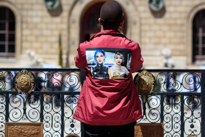 street style, jonathan paciullo, FW, frenchystyle, fashion week, PFW, PARIS, SPRING SUMMER 2019, SS 19, horizontal, atmosphere details, detail