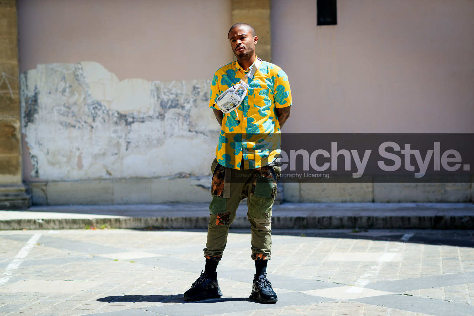 street style, jonathan paciullo, FW, frenchystyle, fashion week, PFW, PARIS, SPRING SUMMER 2019, SS 19, horizontal, atmosphere details, full length