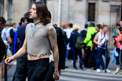 street style, jonathan paciullo, FW, frenchystyle, fashion week, PFW, PARIS, SPRING SUMMER 2019, SS 19, horizontal, atmosphere details, detail