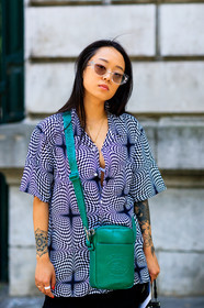 street style, jonathan paciullo, FW, frenchystyle, fashion week, PFW, PARIS, SPRING SUMMER 2019, SS 19, christina paik, vertical, detail