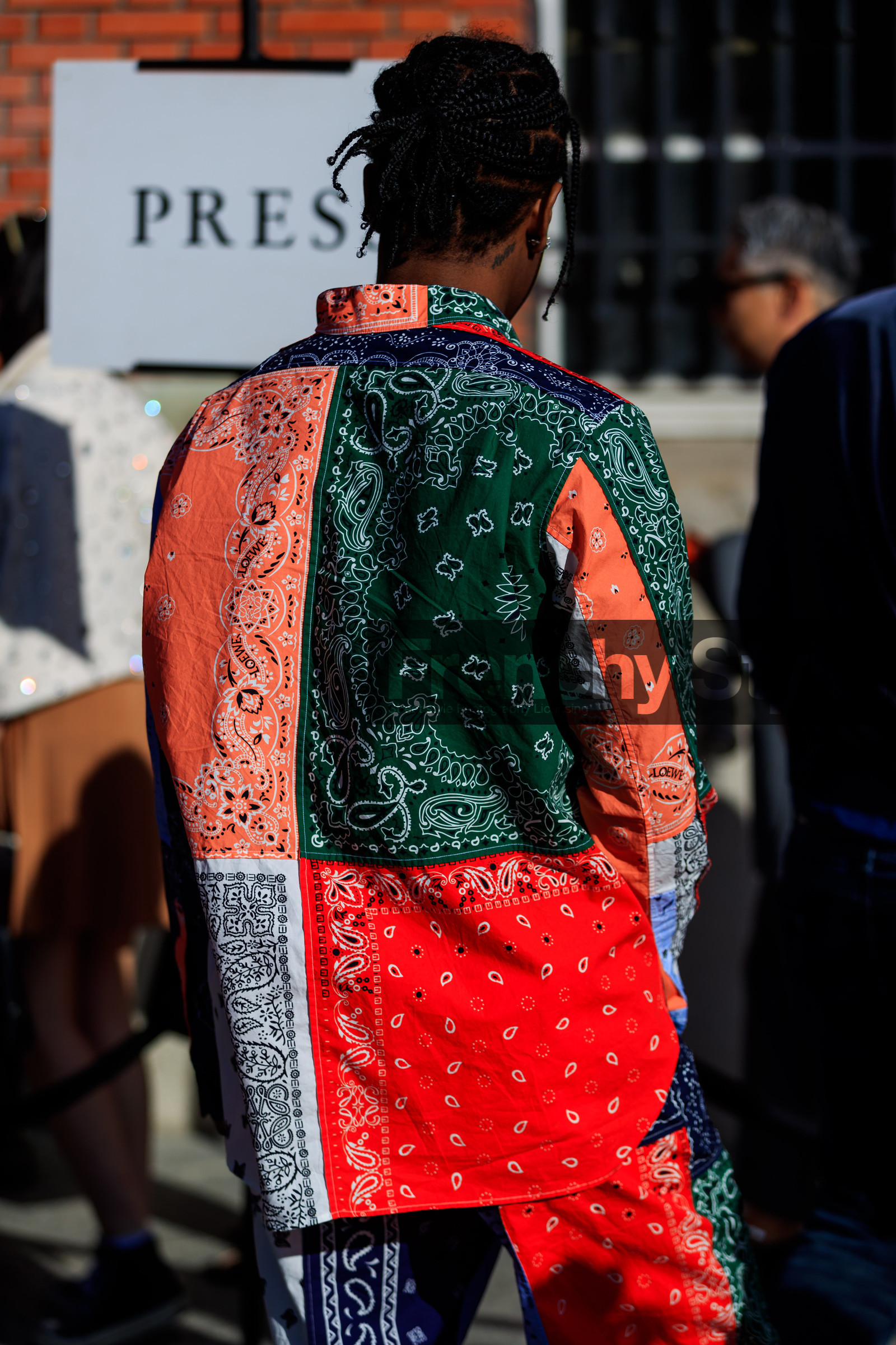 street style, jonathan paciullo, FW, frenchystyle, fashion week, PFW, PARIS, SPRING SUMMER 2019, SS 19, asap rocky, vertical, detail