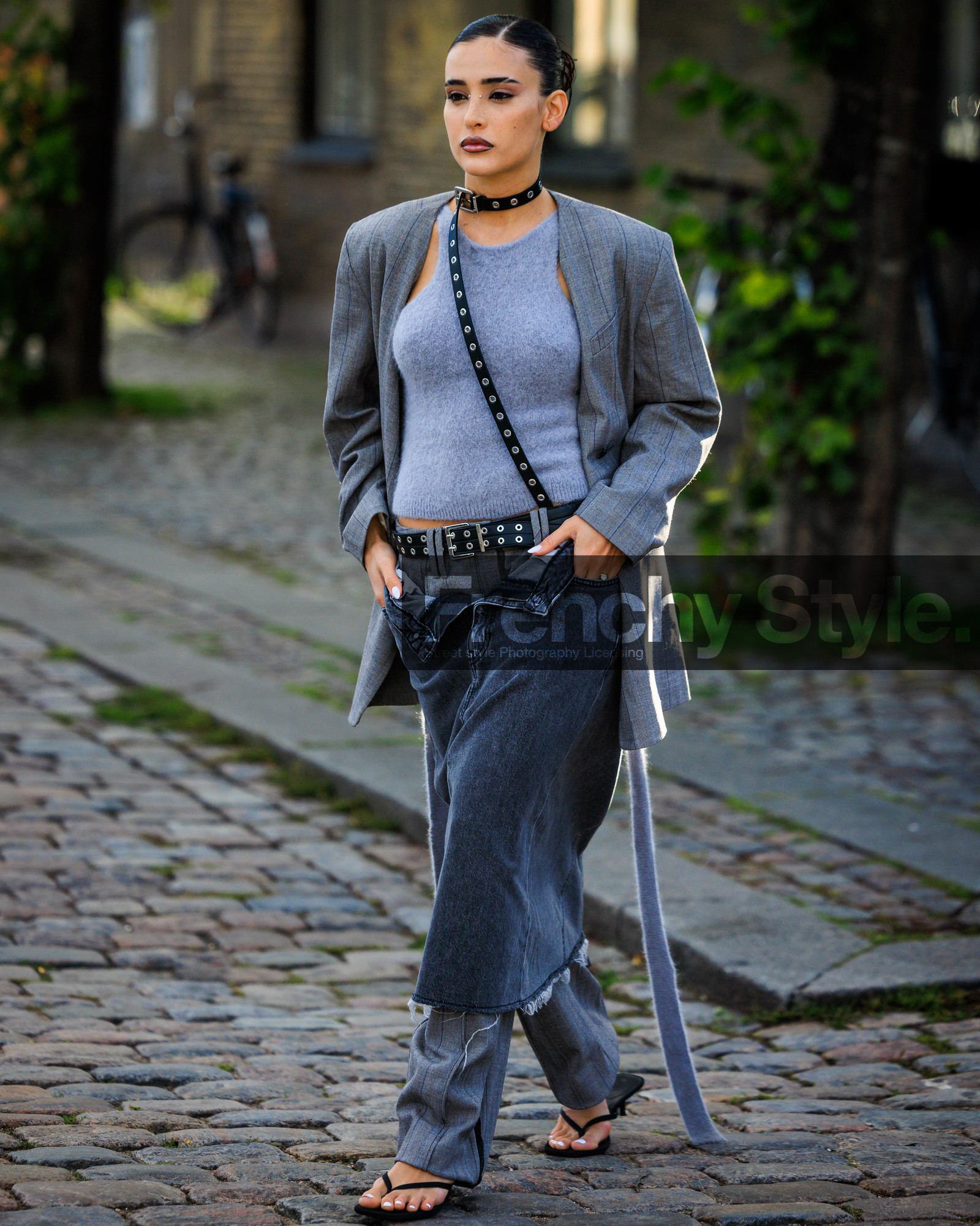 street style, jonathan paciullo, FW, frenchystyle, fashion week, COPENHAGEN, CPHFW, SPRING SUMMER 2024, SS 24, vertical, full length