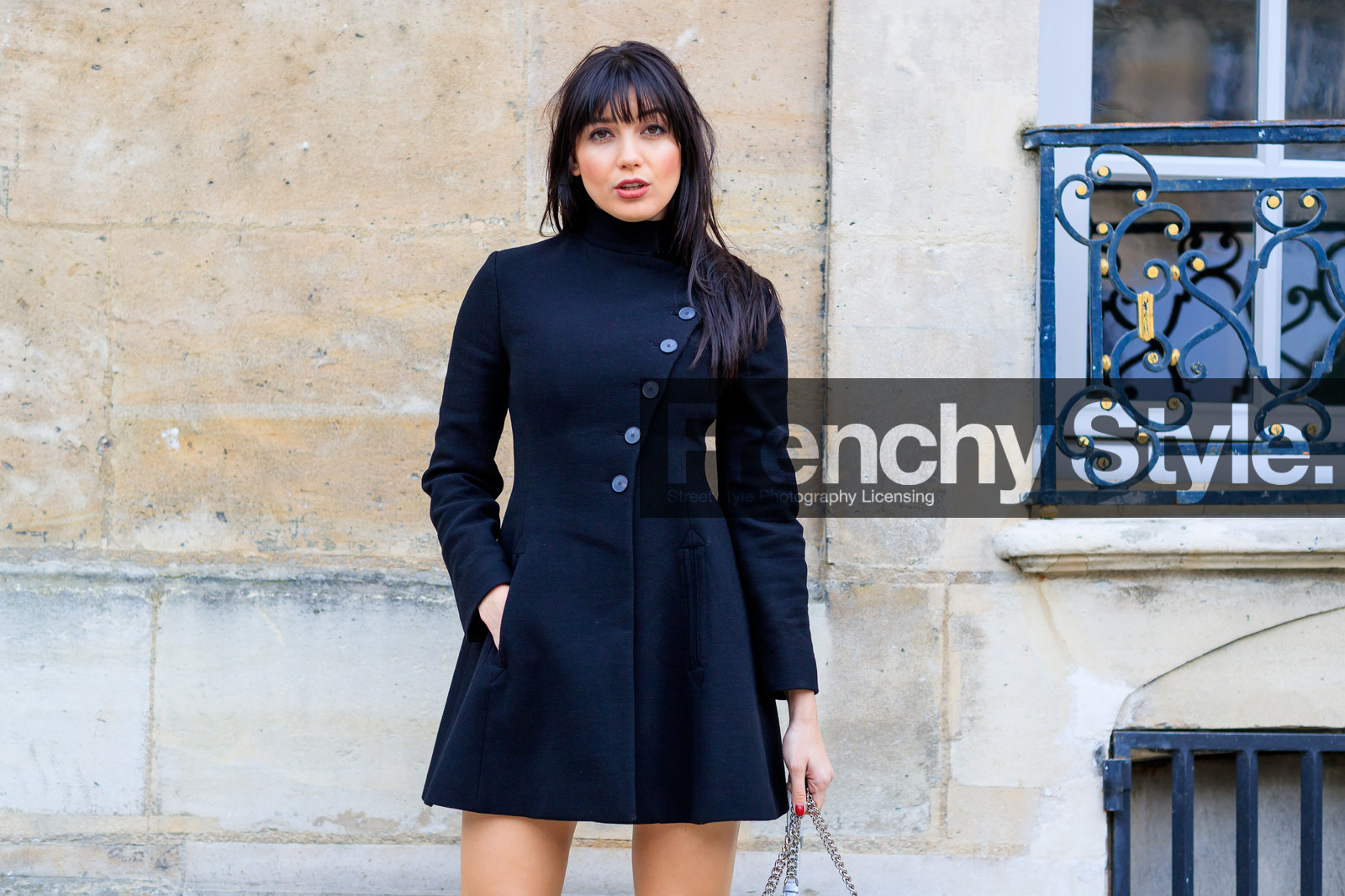 atmosphere details, AUTUMN WINTER 2017-2018, AW 17-18, black dress, christian dior, daisy lowe, detail, FALL WINTER 2017-2018, fashion week, frenchystyle, FW, FW 17-18, horizontal, jonathan paciullo, PARIS, PFW, street style