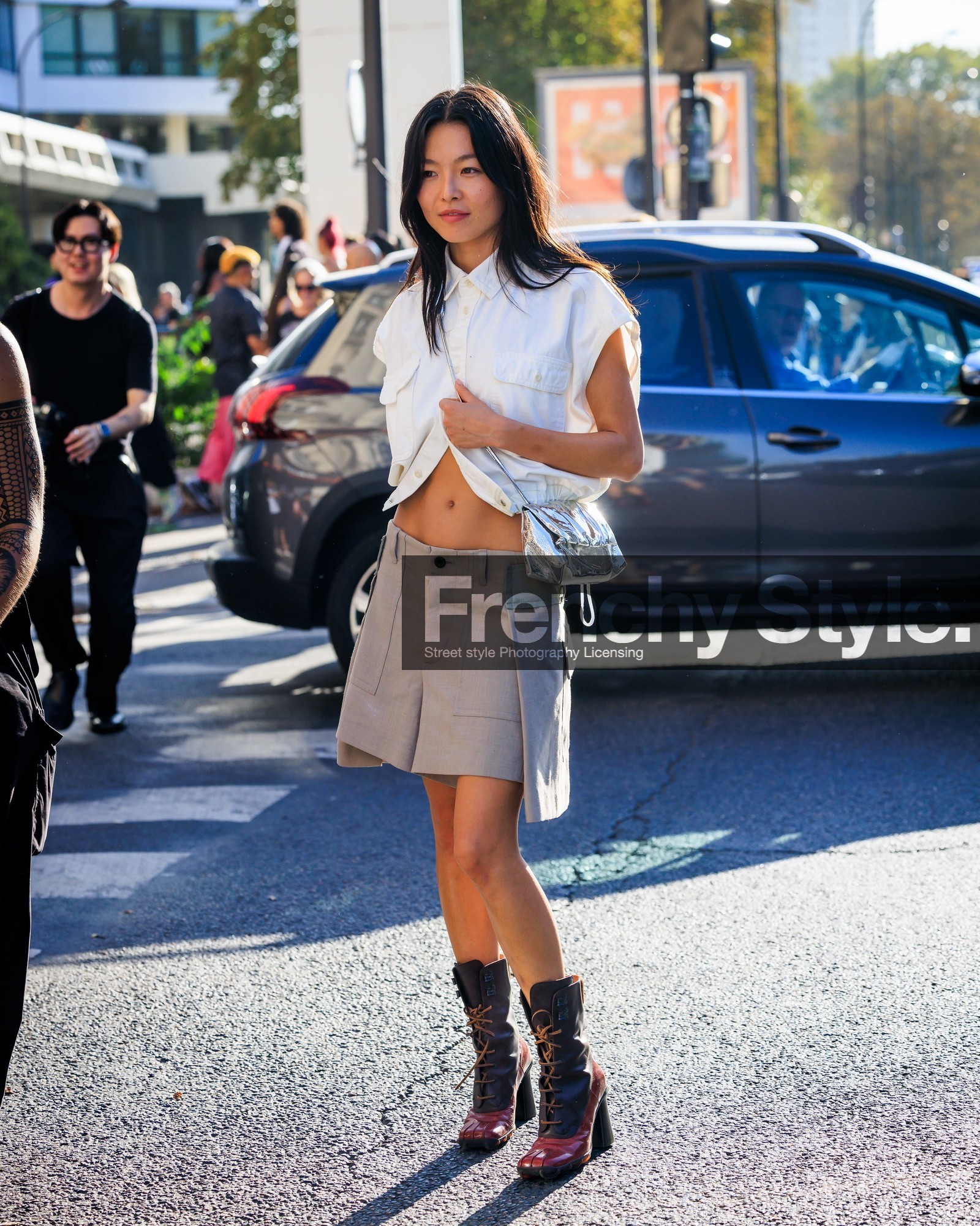 PARIS, PFW, fashion week, frenchystyle, FW, jonathan paciullo, street style, SPRING SUMMER 2024, SS 24, vertical, full length
