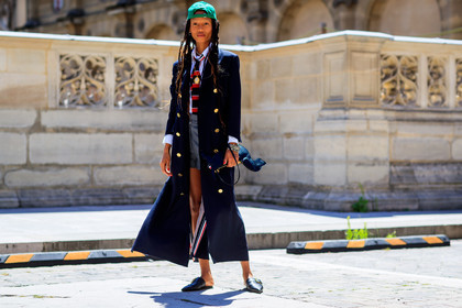 street style, jonathan paciullo, FW, frenchystyle, fashion week, PFW, PARIS, SPRING SUMMER 2019, SS 19, adesuwa aighewi, horizontal, atmosphere details, full length