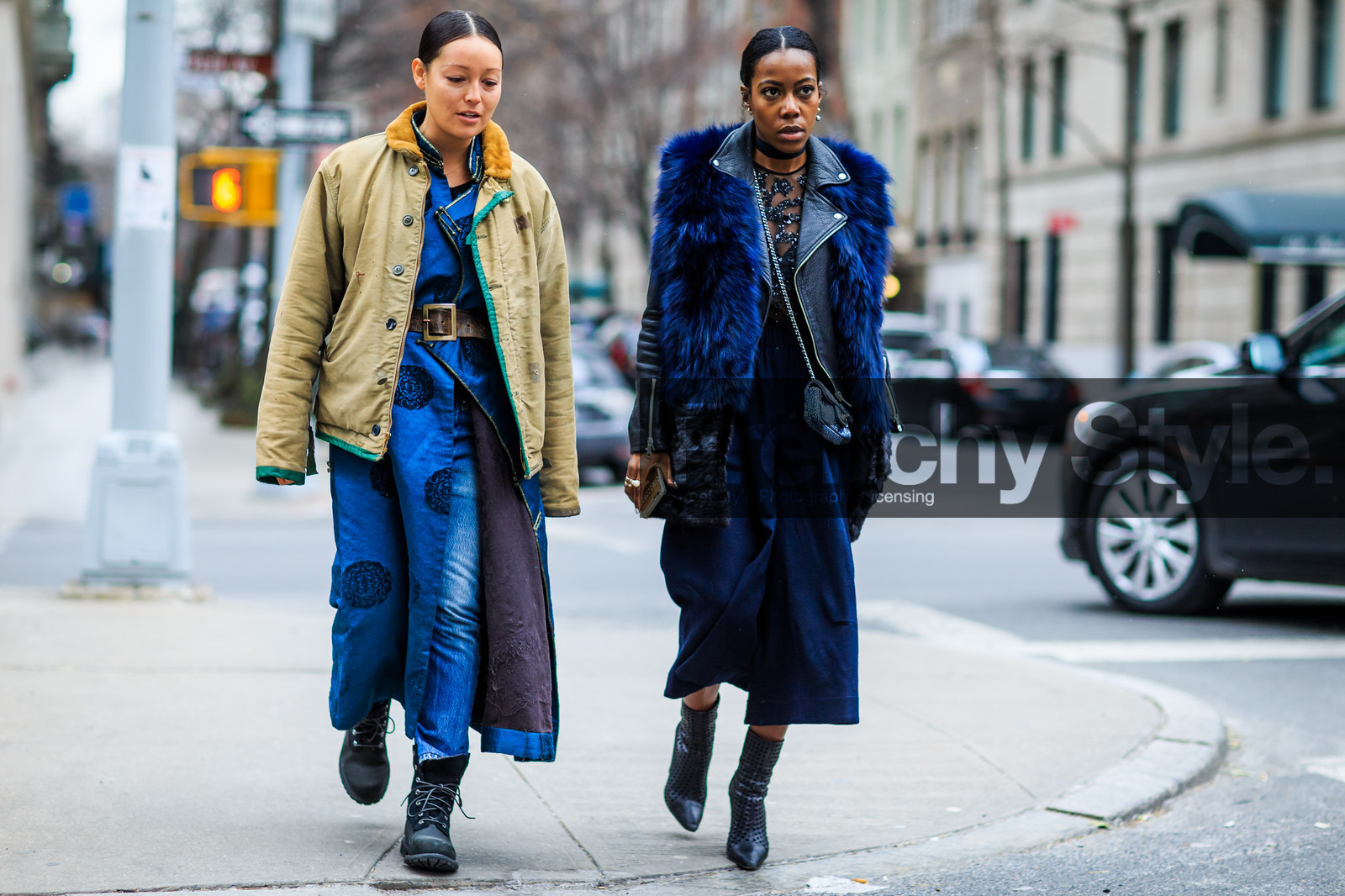 atmosphere details, AUTUMN WINTER 2016-2017, AW 16-17, beige coat, beige jacket, black boots, black perfecto, blue denim, blue dress, blue fur, blue jacket, blue skirt, brown belt, chocker, cotton dress, denim pants, embroidered dress, embroidered vest, embroideries, fashion week, frenchystyle, full length, fur jacket, FW, FW 16-17, high heels, horizontal, jeans, jonathan paciullo, kimono, kimono dress, kimono vest, leather belt, leather boots, leather perfecto, mini bag, navy skirt, NEW YORK, NYFW, rachael wang, ranger boots, see through, sequined, sequined bag, sequined top, shiny, street style, trousers, woman