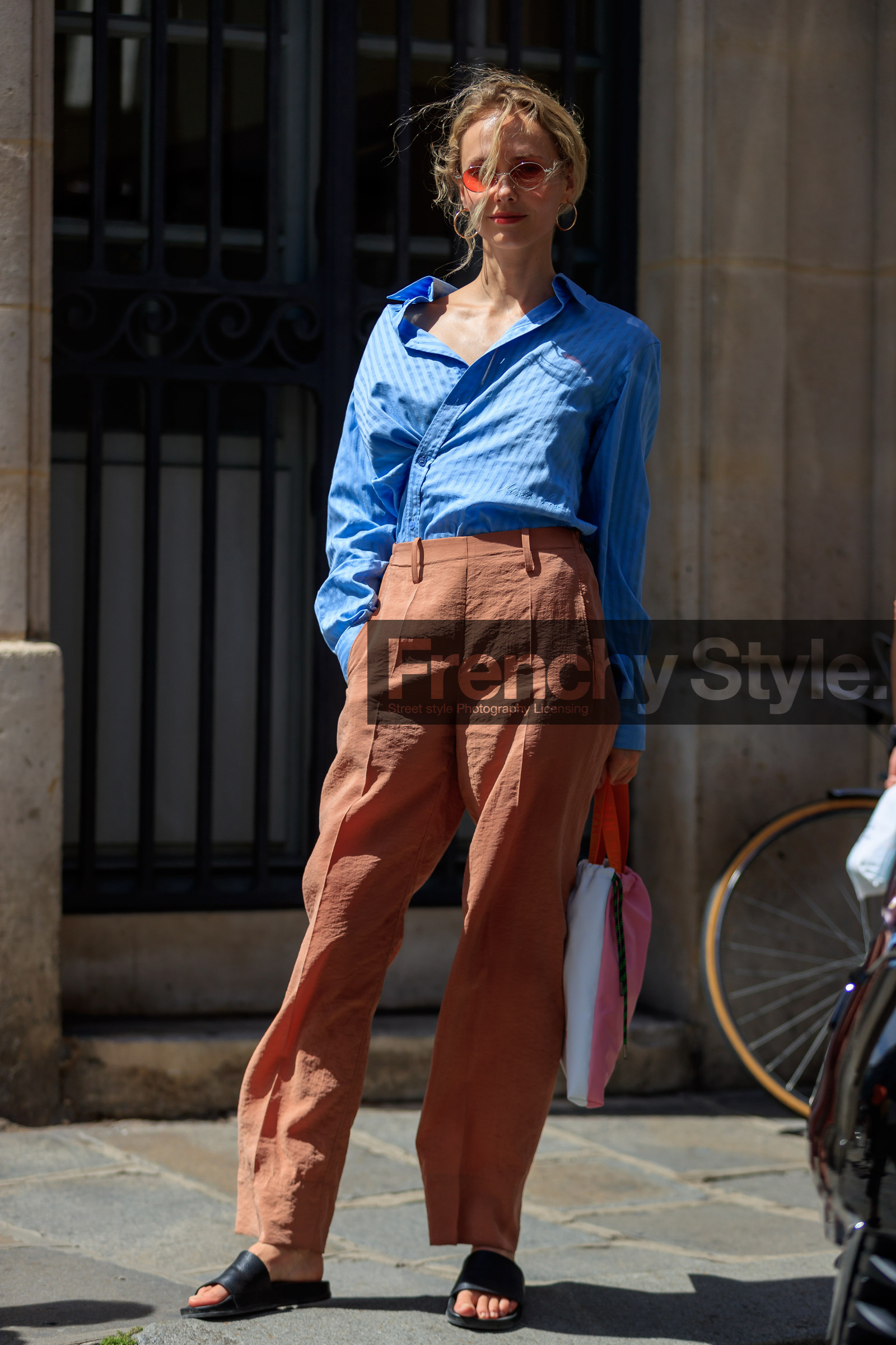 street style, jonathan paciullo, FW, frenchystyle, fashion week, PFW, PARIS, SPRING SUMMER 2019, SS 19, olga karput, vertical, full length