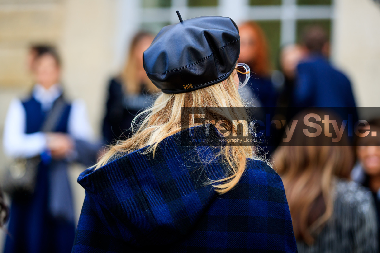 atmosphere details, beret, black hat, blue coat, checked coat, detail, fashion week, frenchystyle, FW, graphic jacket, hood, horizontal, jonathan paciullo, long hair, PARIS, PFW, plaid, printed jacket, SPRING SUMMER 2018, SS 18, street style