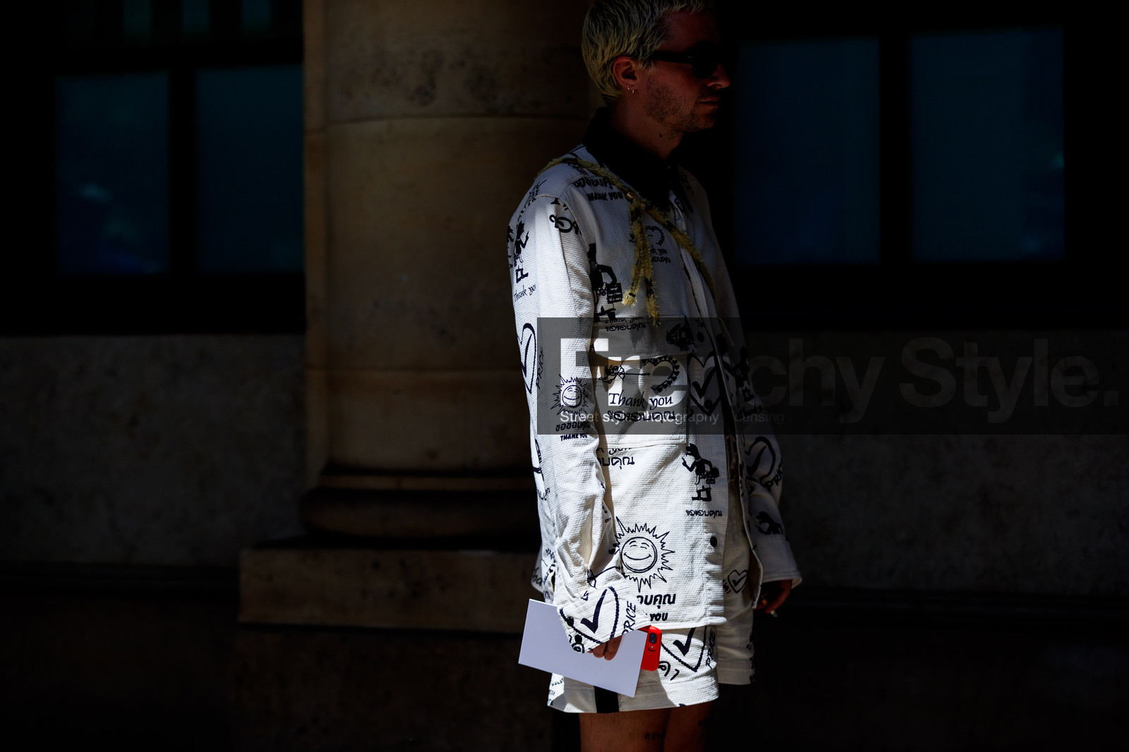street style, jonathan paciullo, FW, frenchystyle, fashion week, PFW, PARIS, SPRING SUMMER 2019, SS 19, horizontal, atmosphere details, detail