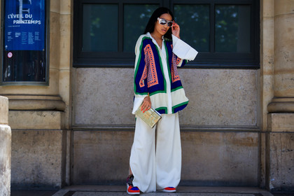 street style, jonathan paciullo, FW, frenchystyle, fashion week, PFW, PARIS, SPRING SUMMER 2019, SS 19, aleali may, horizontal, atmosphere details, full length