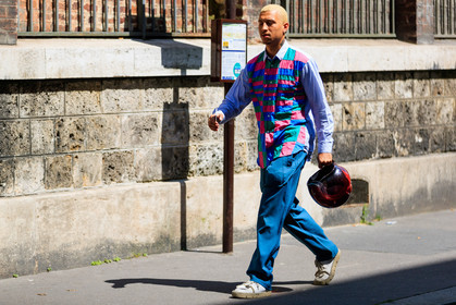 street style, jonathan paciullo, FW, frenchystyle, fashion week, PFW, PARIS, SPRING SUMMER 2019, SS 19, horizontal, atmosphere details, full length