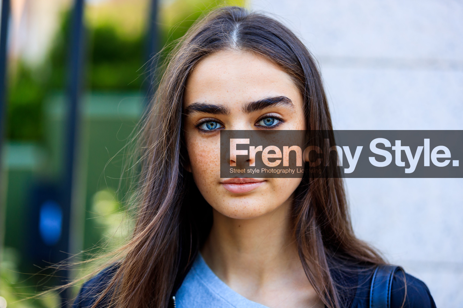 atmosphere details, detail, eyeliner, fashion week, freckles, frenchystyle, FW, horizontal, jonathan paciullo, long hair, model, NEW YORK, NYFW, SPRING SUMMER 2018, SS 18, street style