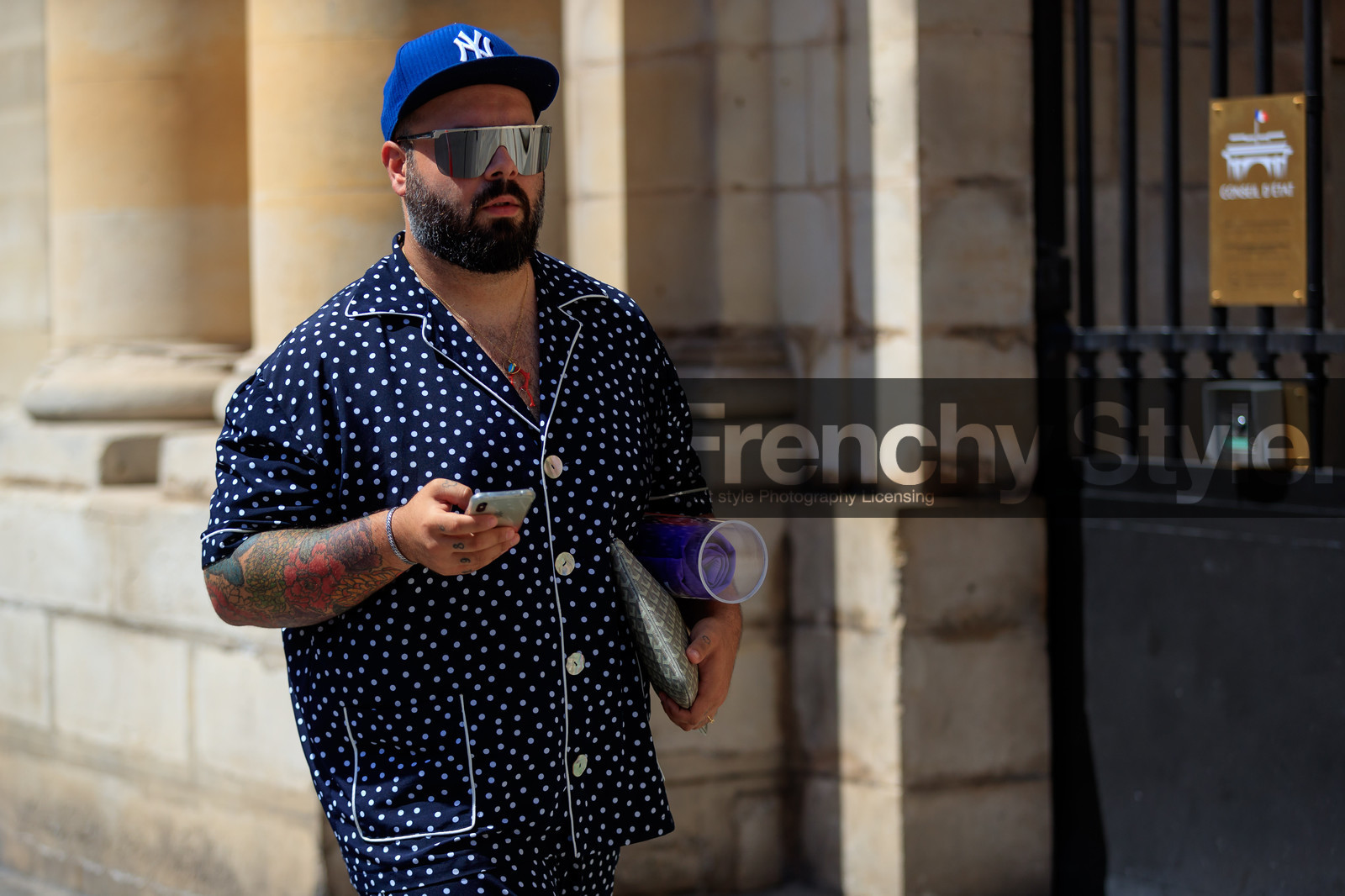 street style, jonathan paciullo, FW, frenchystyle, fashion week, PFW, PARIS, SPRING SUMMER 2019, SS 19, horizontal, atmosphere details, detail