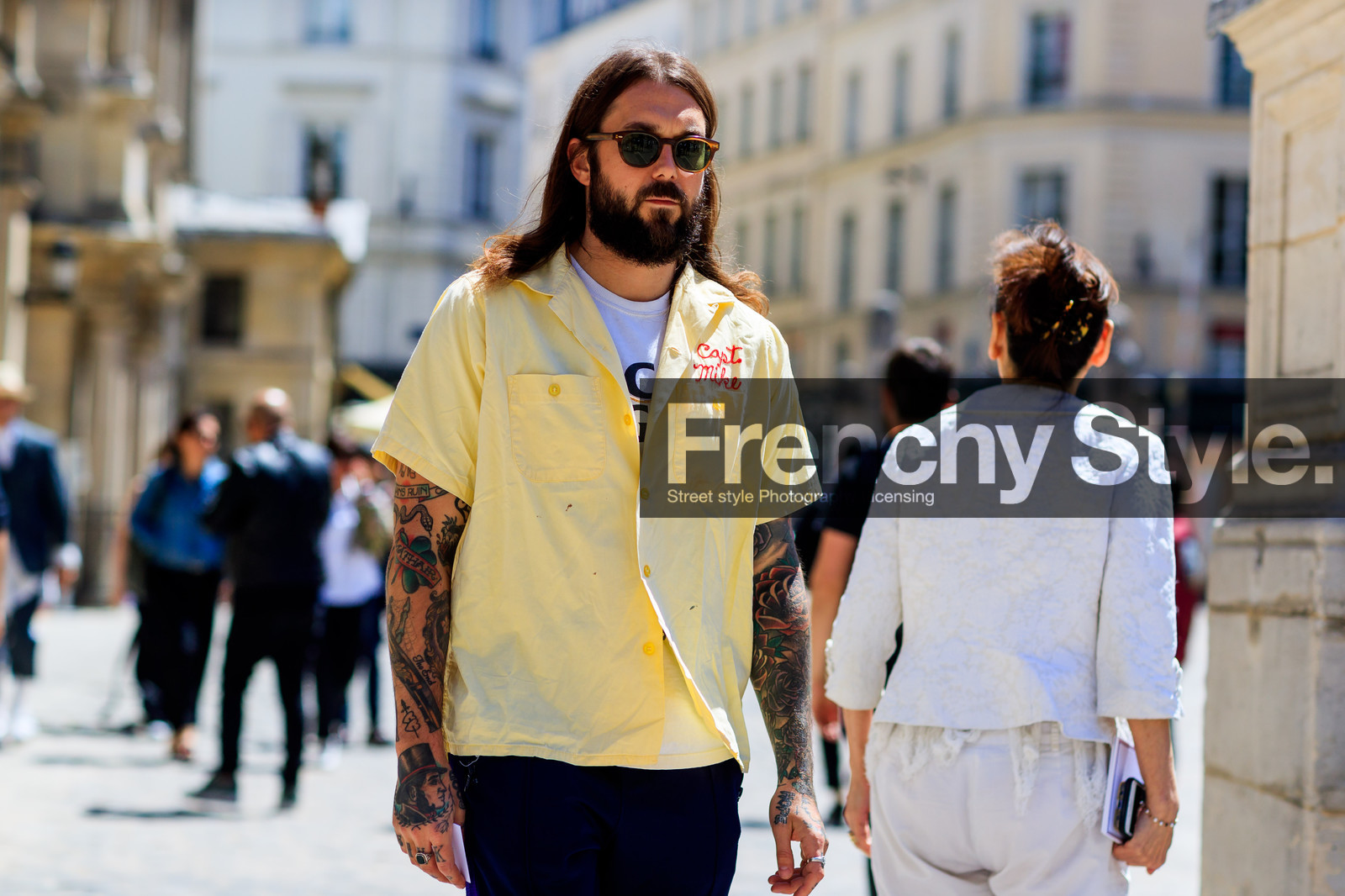 street style, jonathan paciullo, FW, frenchystyle, fashion week, PFW, PARIS, SPRING SUMMER 2019, SS 19, horizontal, atmosphere details, detail