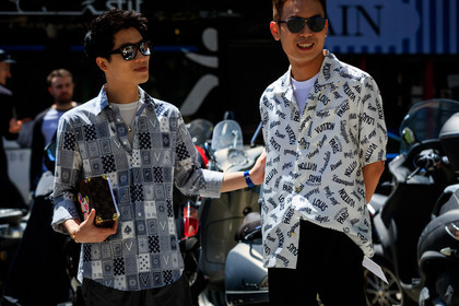 street style, jonathan paciullo, FW, frenchystyle, fashion week, PFW, PARIS, SPRING SUMMER 2019, SS 19, horizontal, atmosphere details, detail