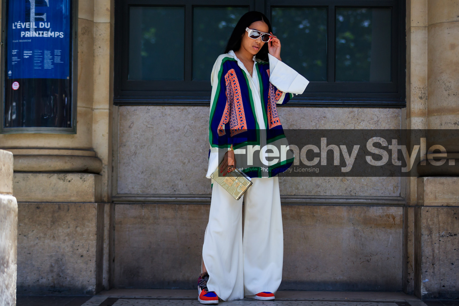 street style, jonathan paciullo, FW, frenchystyle, fashion week, PFW, PARIS, SPRING SUMMER 2019, SS 19, aleali may, horizontal, atmosphere details, full length