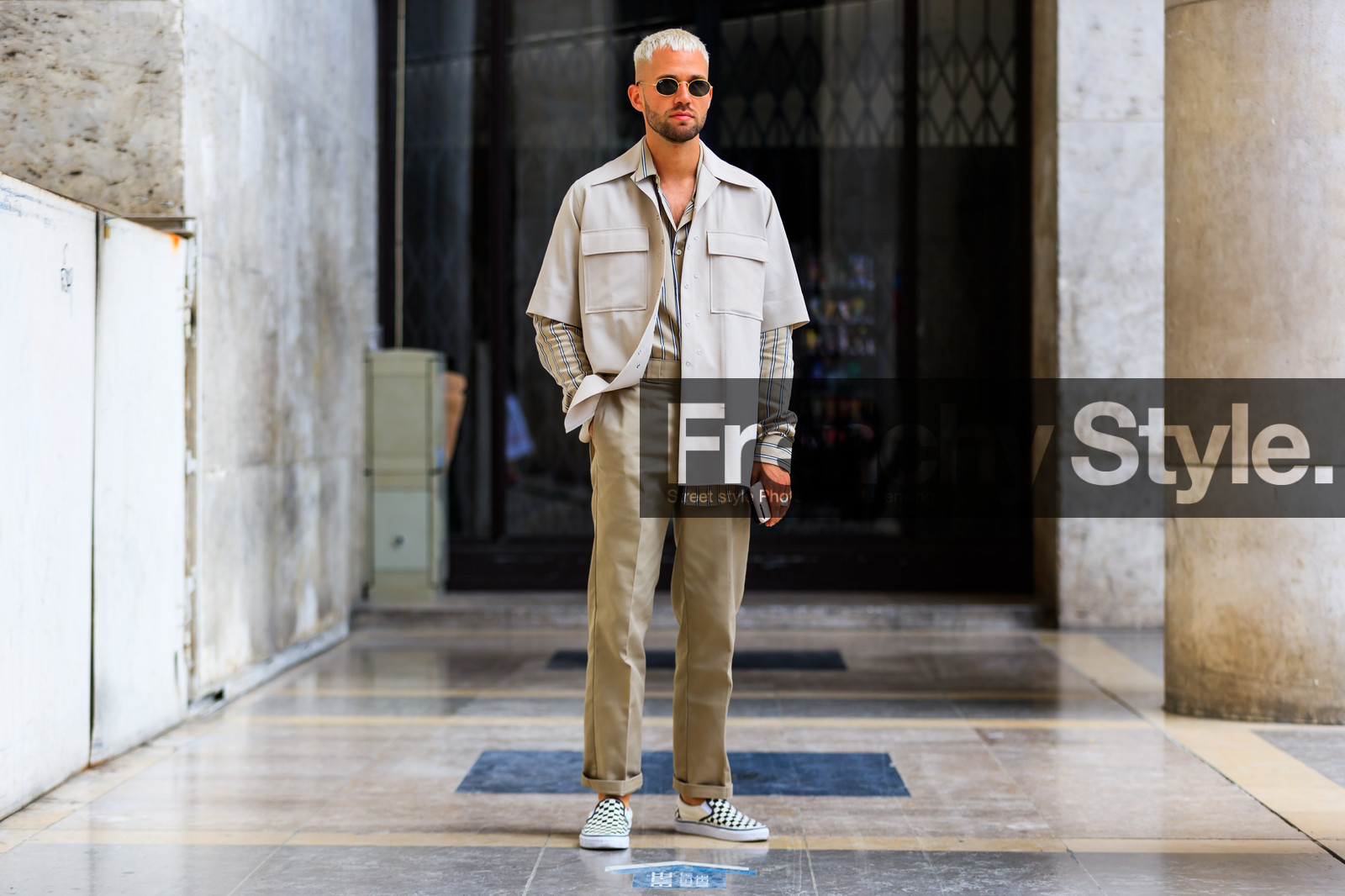 street style, jonathan paciullo, FW, frenchystyle, fashion week, PFW, PARIS, SPRING SUMMER 2019, SS 19, alice & j.s, horizontal, atmosphere details, full length