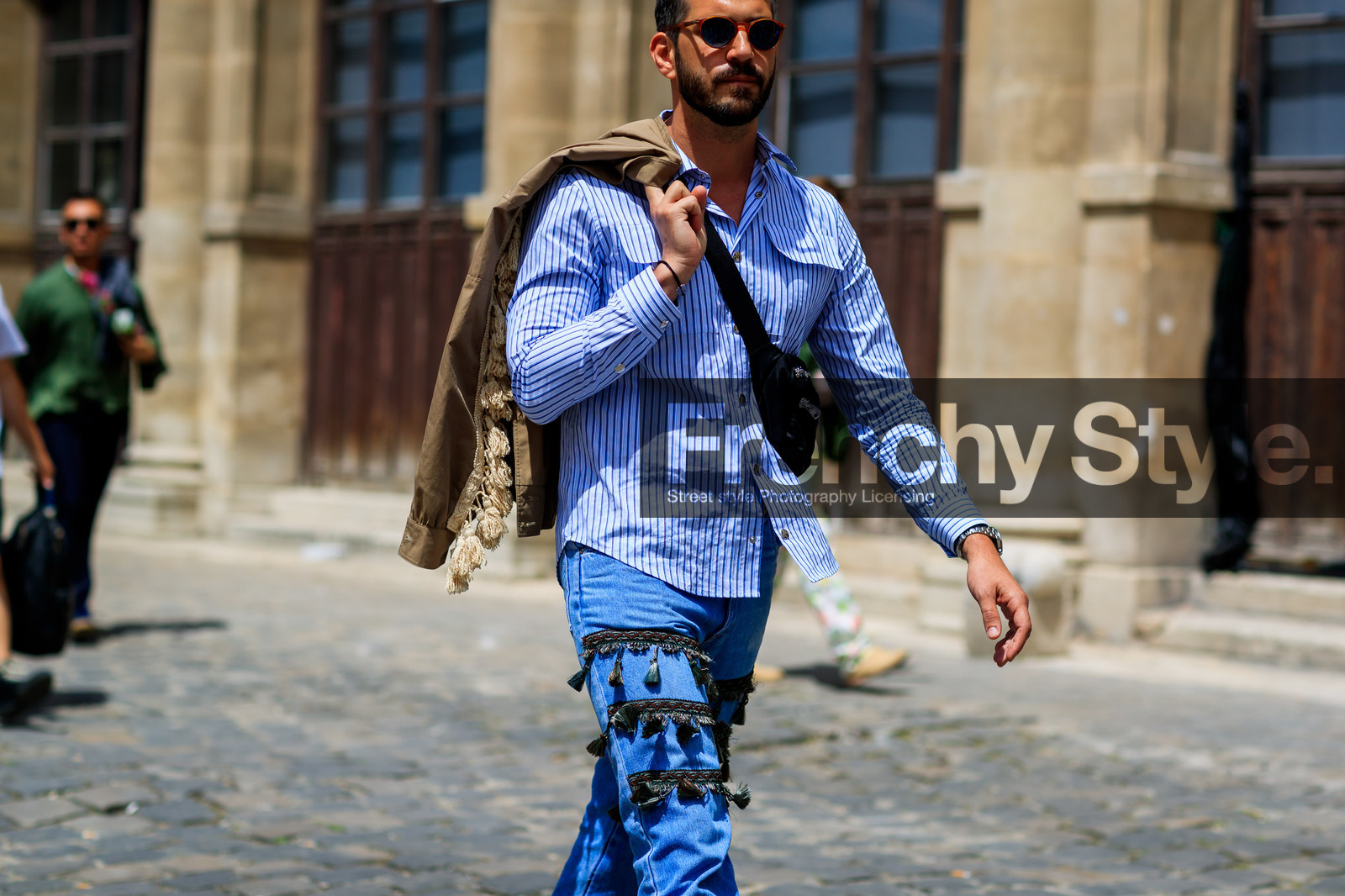 street style, jonathan paciullo, FW, frenchystyle, fashion week, PFW, PARIS, SPRING SUMMER 2019, SS 19, horizontal, atmosphere details, detail