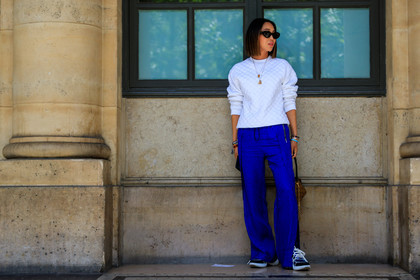 street style, jonathan paciullo, FW, frenchystyle, fashion week, PFW, PARIS, SPRING SUMMER 2019, SS 19, aimee song, horizontal, atmosphere details, full length