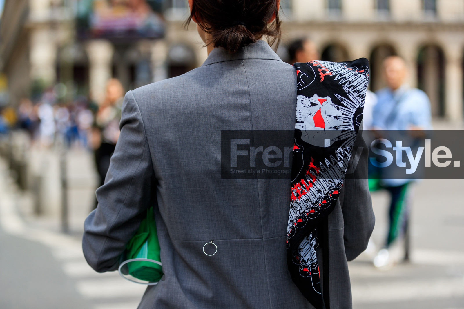 street style, jonathan paciullo, FW, frenchystyle, fashion week, PFW, PARIS, SPRING SUMMER 2019, SS 19, horizontal, atmosphere details, detail