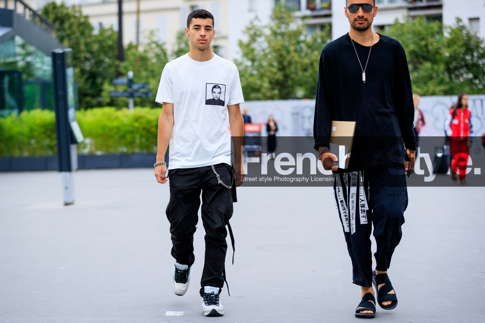 street style, jonathan paciullo, FW, frenchystyle, fashion week, PFW, PARIS, SPRING SUMMER 2019, SS 19, horizontal, atmosphere details, full length
