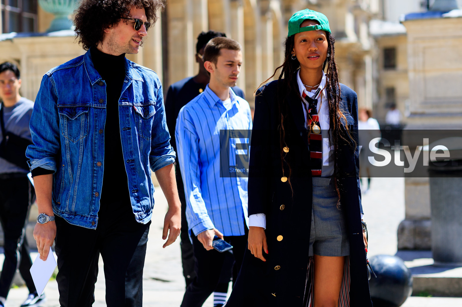 street style, jonathan paciullo, FW, frenchystyle, fashion week, PFW, PARIS, SPRING SUMMER 2019, SS 19, adesuwa aighewi, horizontal, atmosphere details, detail