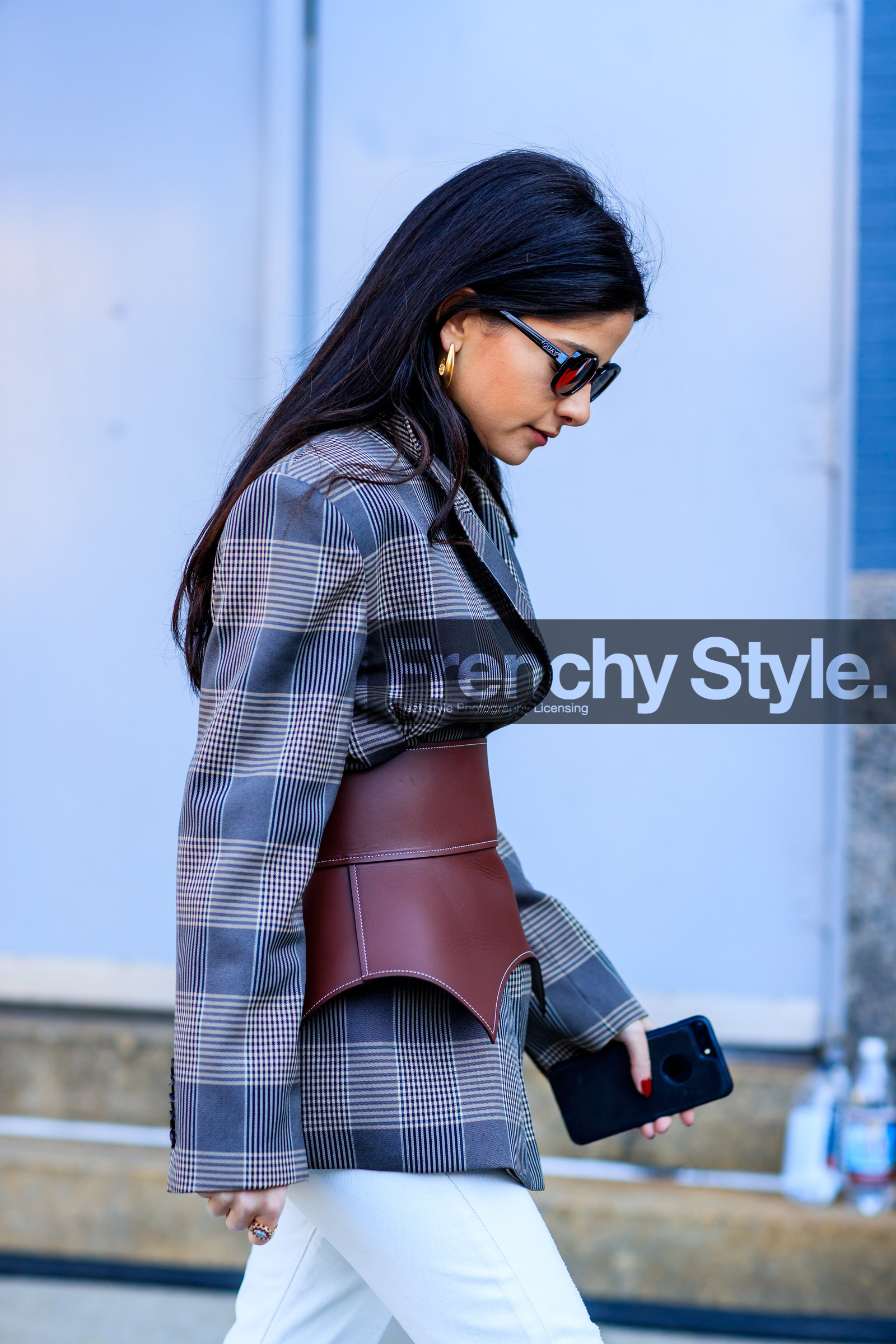 street style, jonathan paciullo, FW, frenchystyle, fashion week, NYFW, NEW YORK, AUTUMN WINTER 2018-2019, AW 18-19, FALL WINTER 2018-2019, FW 18-19, vertical, atmosphere details, detail, Lainy Hedaya