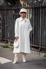 bag, bob, boots, coat, coperni bag, croco bag, leather bag, leather boots, long coat, monochrome, printed boots, python boots, rectangle sunglasses, silver rings, sunglasses, white bob, white boots, white coat, white monochrome, fashion week, frenchystyle, FW, jonathan paciullo, street style, PFW, PARIS, SPRING SUMMER 2022, SS 22, vertical, full length