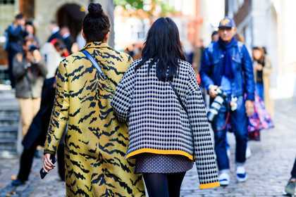 animal print, atmosphere details, checked jacket, detail, fashion week, frenchystyle, FW, graphic jacket, horizontal, jonathan paciullo, LFW, LONDON, printed jacket, SPRING SUMMER 2018, SS 18, street style, zebra