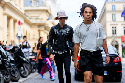 street style, jonathan paciullo, FW, frenchystyle, fashion week, PFW, PARIS, SPRING SUMMER 2019, SS 19, luka sabbat, horizontal, atmosphere details, detail