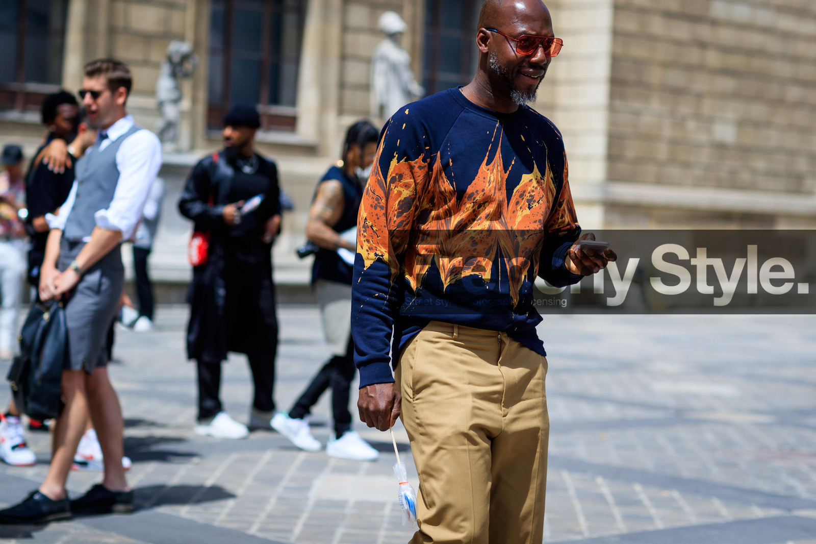 street style, jonathan paciullo, FW, frenchystyle, fashion week, PFW, PARIS, SPRING SUMMER 2019, SS 19, horizontal, atmosphere details, detail