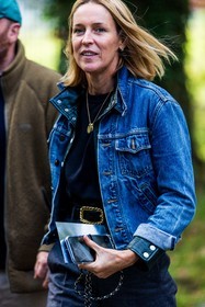 belt, black belt, black t-shirt, blue denim jacket, denim, denim jacket, jean, necklace, street style, jonathan paciullo, FW, frenchystyle, fashion week, PFW, PARIS, SPRING SUMMER 2022, SS 22, vertical, atmosphere details