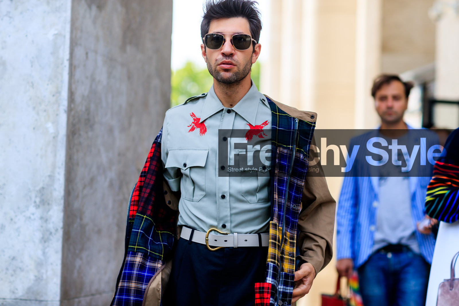 street style, jonathan paciullo, FW, frenchystyle, fashion week, PFW, PARIS, SPRING SUMMER 2019, SS 19, horizontal, atmosphere details, detail