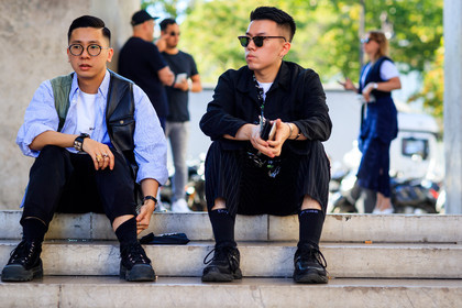 street style, jonathan paciullo, FW, frenchystyle, fashion week, PFW, PARIS, SPRING SUMMER 2019, SS 19, horizontal, atmosphere details, detail