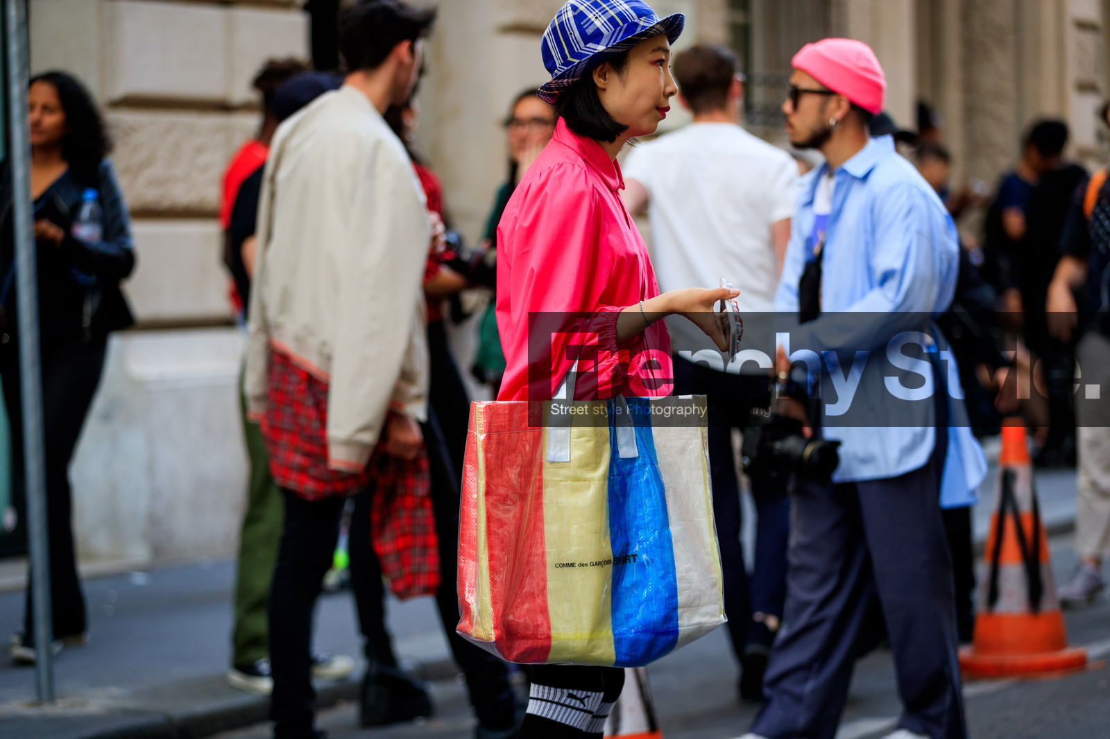 street style, jonathan paciullo, FW, frenchystyle, fashion week, PFW, PARIS, SPRING SUMMER 2019, SS 19, horizontal, atmosphere details, detail