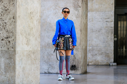 street style, jonathan paciullo, FW, frenchystyle, fashion week, PFW, PARIS, SPRING SUMMER 2019, SS 19, horizontal, atmosphere details, full length