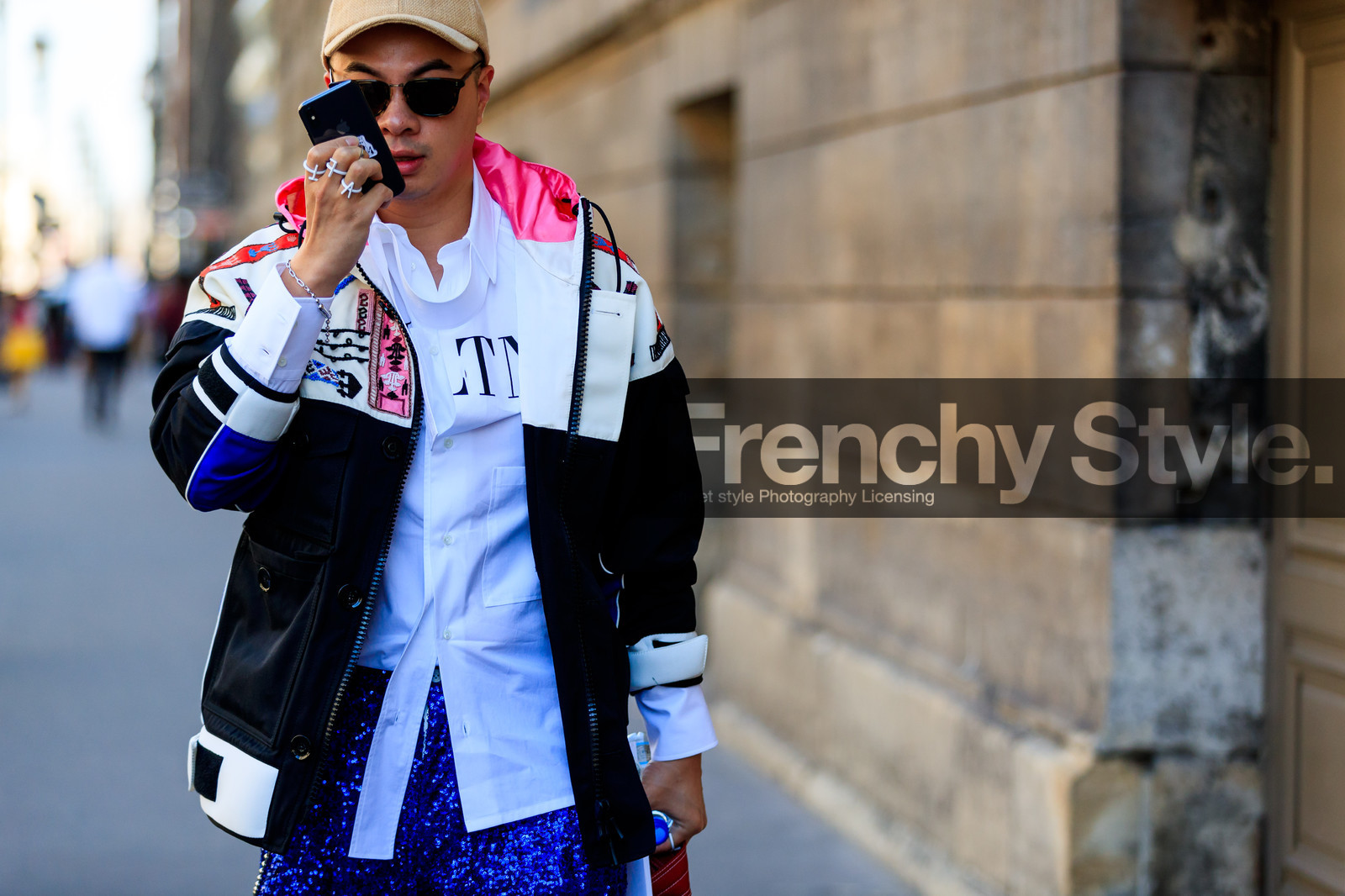 street style, jonathan paciullo, FW, frenchystyle, fashion week, PFW, PARIS, SPRING SUMMER 2019, SS 19, horizontal, atmosphere details, detail