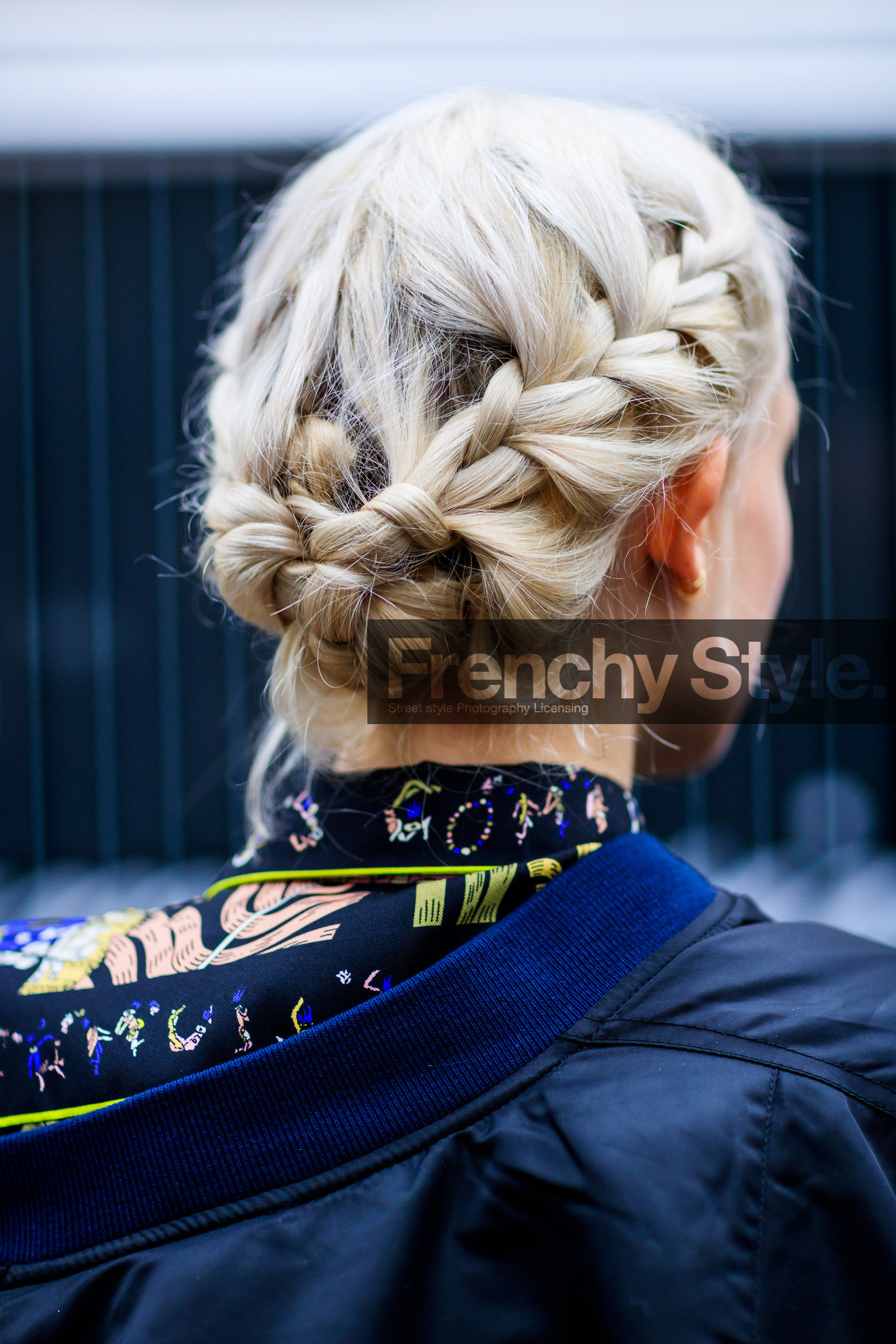 AUTUMN WINTER 2017-2018, AW 17-18, back detail, black jacket, braids, detail, FALL WINTER 2017-2018, fashion week, frenchystyle, FW, FW 17-18, jonathan paciullo, MFW, MILAN, street style, vertical