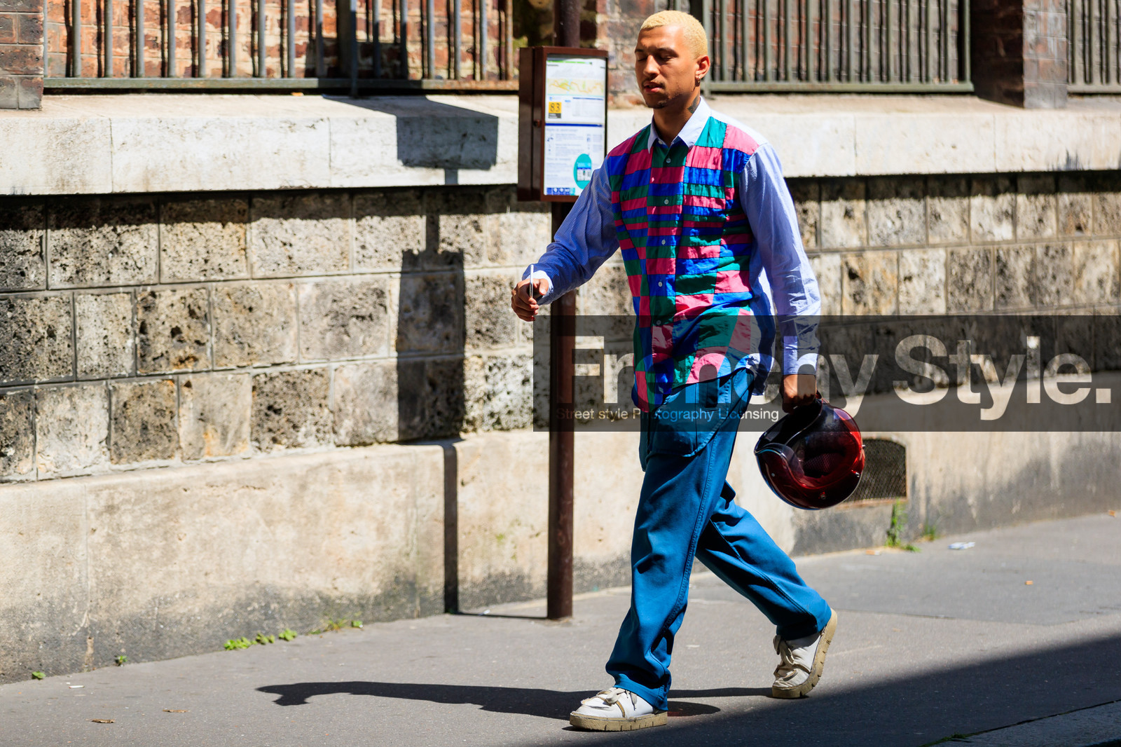 street style, jonathan paciullo, FW, frenchystyle, fashion week, PFW, PARIS, SPRING SUMMER 2019, SS 19, horizontal, atmosphere details, full length